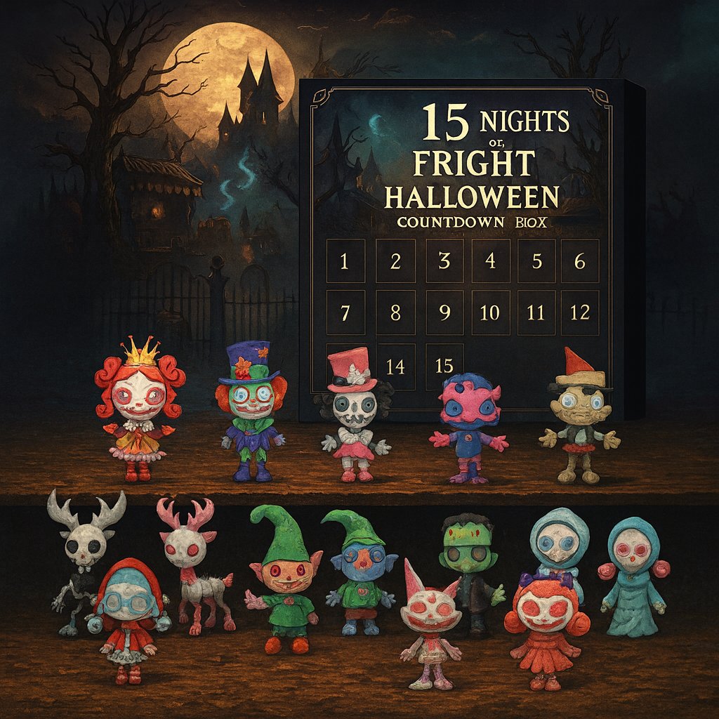 🎃👻7 & 15 & 31 Nights of Fright – Halloween Countdown Box