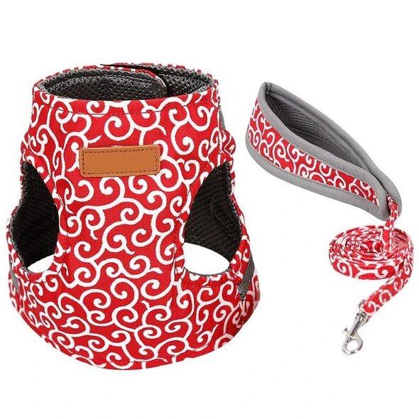 🔥Cat Dogs Vest Harness and Leash Anti-break Away Chest Strap Cat Clothes