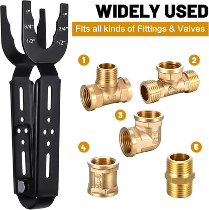 🏆55K+ SOLD🔧Sizes 1/2", 3/4", 1" Disconnect Pliers - For Removing Brass Push-In, Push-In Connections