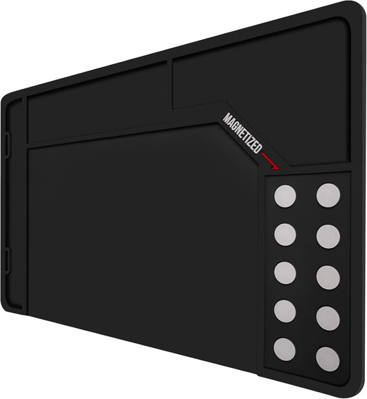 2025 New Arrival🔥-Tool cleaning pads Cleaning pads with magnetic dots, non-slip and oil resistant