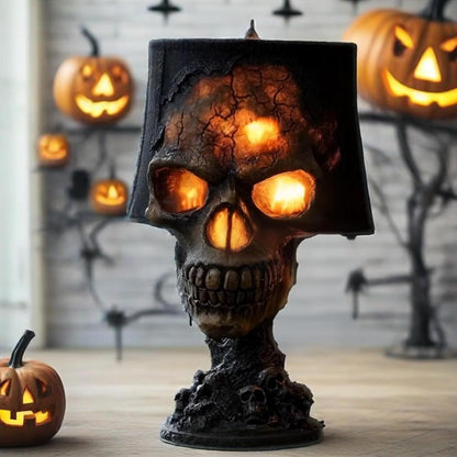 💀 Gothic Stone Skull Night Light
