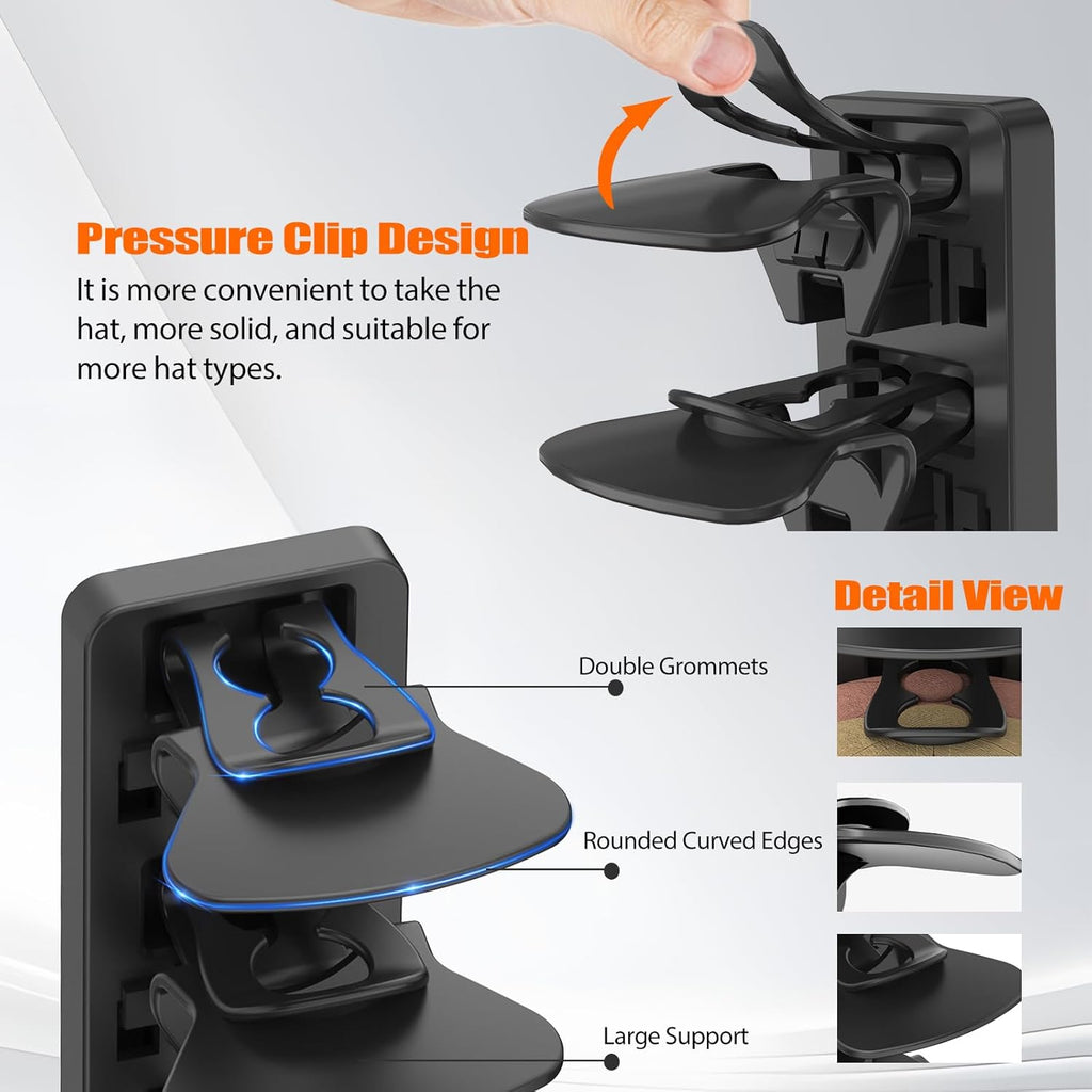 🏆 35K+ SOLD!🧢New Hat Organizer for Baseball Caps