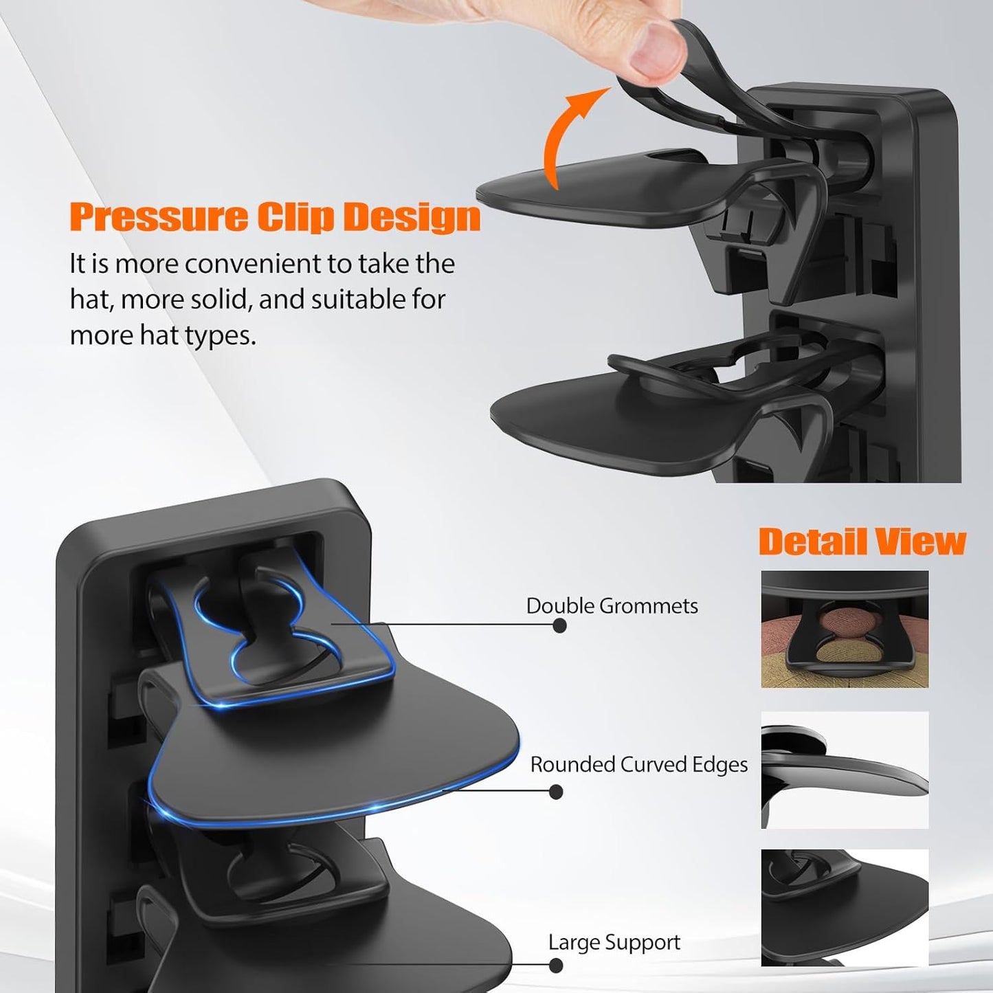 🏆 35K+ SOLD!🧢New Hat Organizer for Baseball Caps