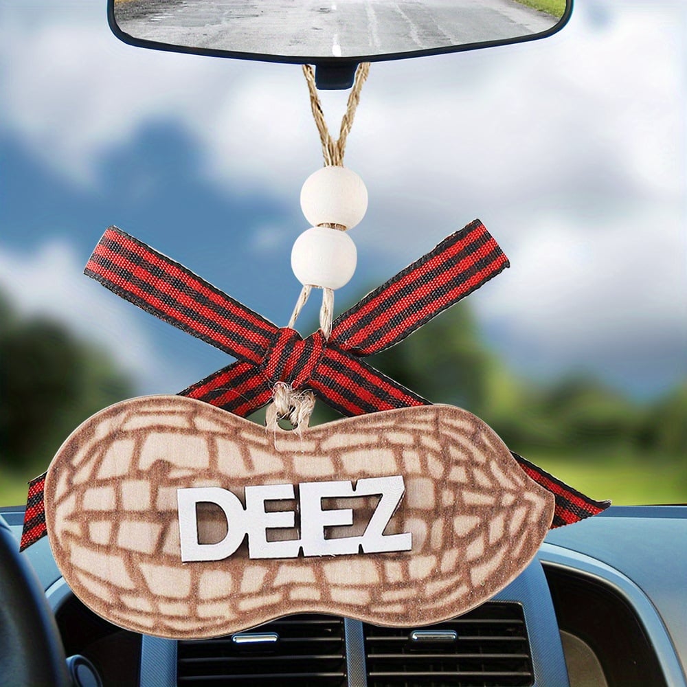 🔥Wooden Peanut Car Hanging Ornament