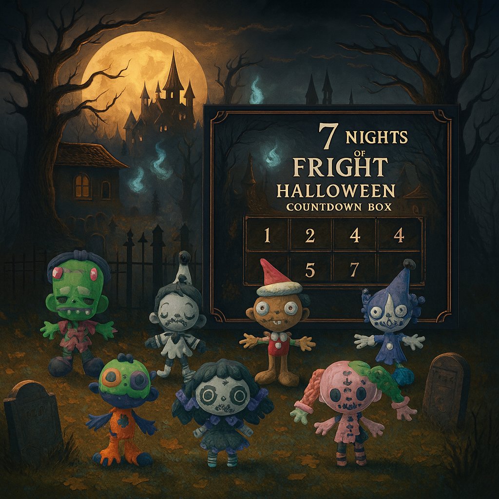 🎃👻7 & 15 & 31 Nights of Fright – Halloween Countdown Box