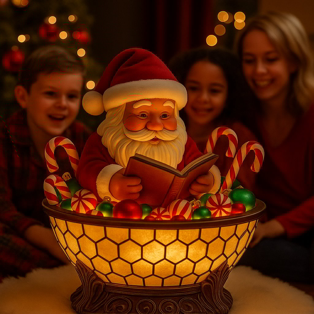 🎅 Christmas Candy Glow Light – Light Up Your Holiday Spirit ✨
