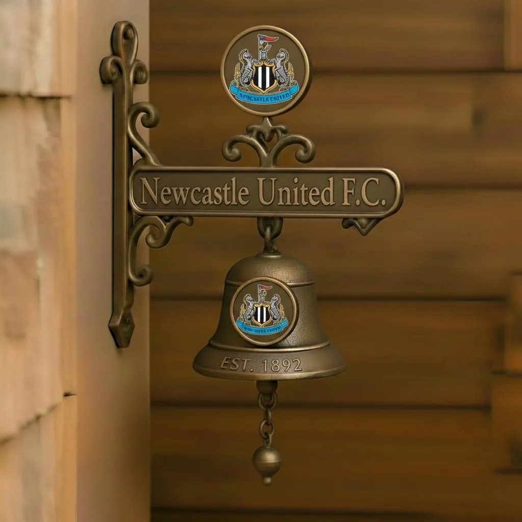 ⚽ Vintage Football Club Brass Bell
