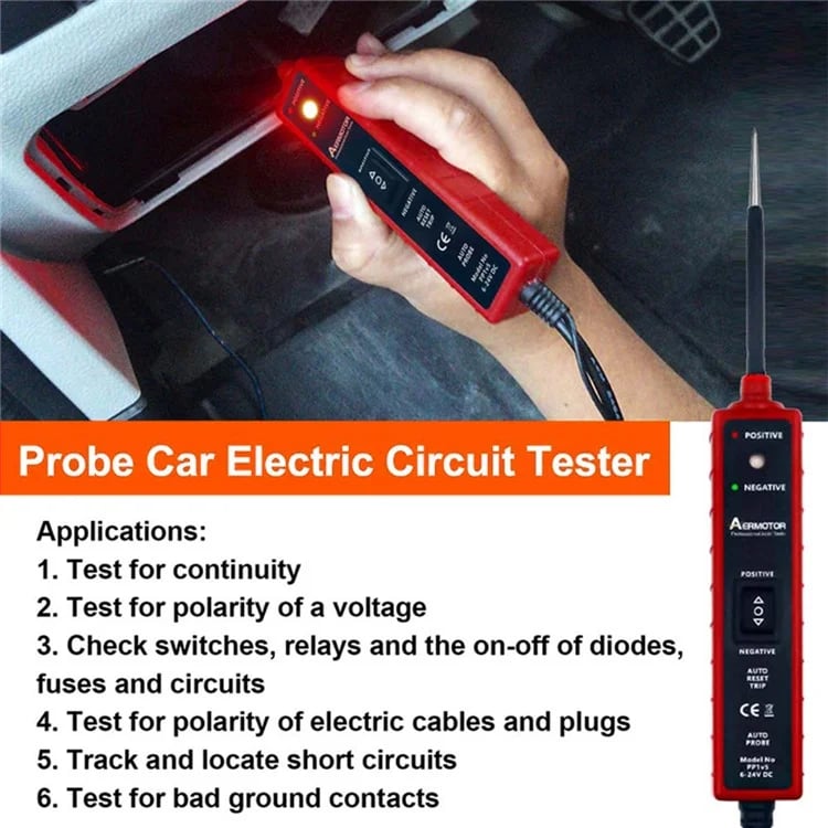 2025 New Arrival🔥-⏰6-24V DC Automotive Electrical System Tester