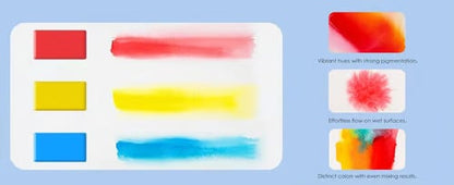 🔥LAST DAY 49% OFF - 👨‍🎨Foldable Watercolor Painting Set (🎨56 Colors)