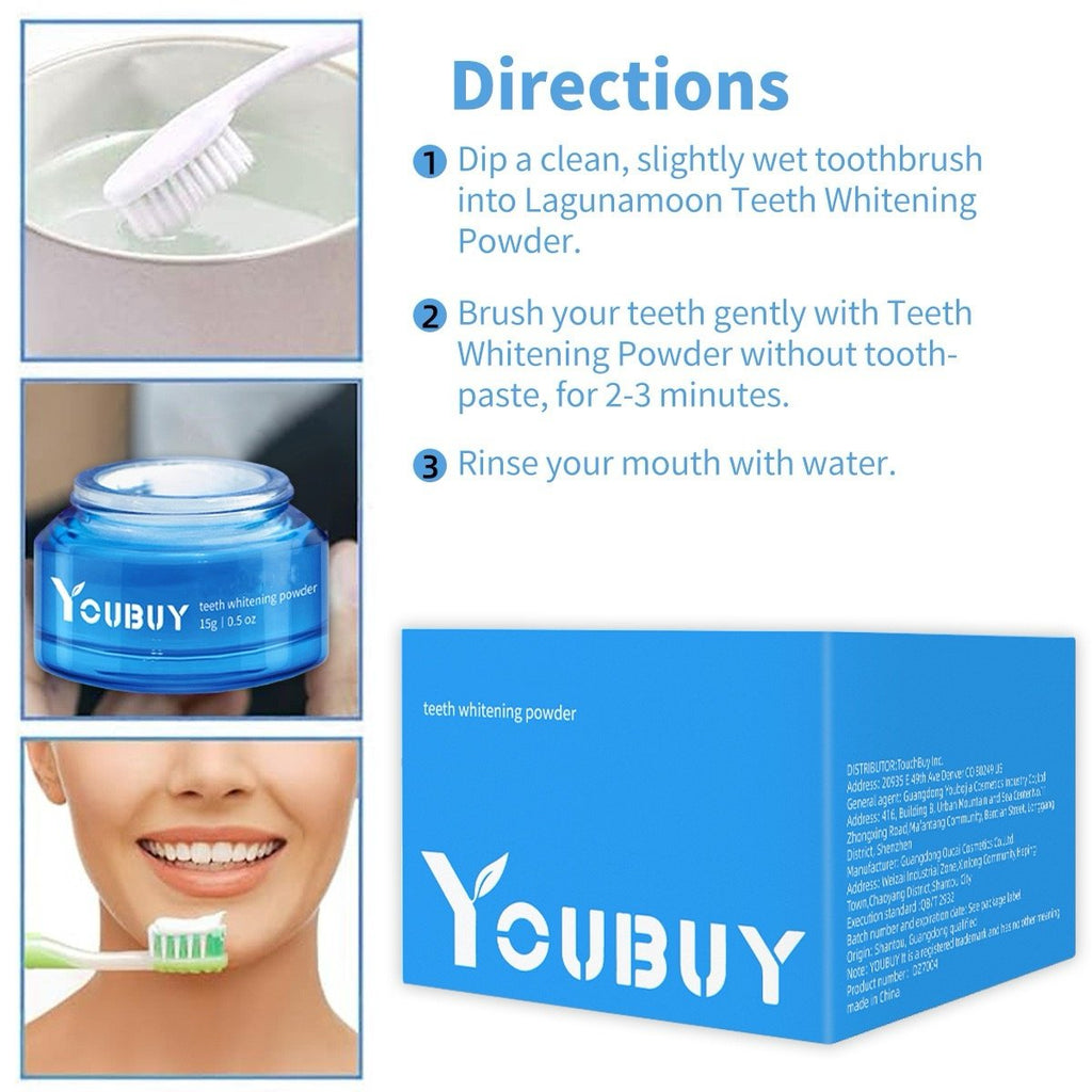 🔥2025 New Arrival🔥❤️Teeth Whitening Powder | Whitening and Stain Removal