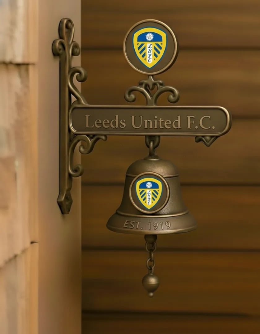 ⚽ Vintage Football Club Brass Bell