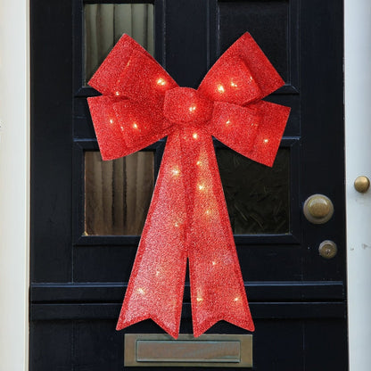 🎄 Sparkle-now Pre-sale! 🎀✨ LIT CHRISTMAS BOW