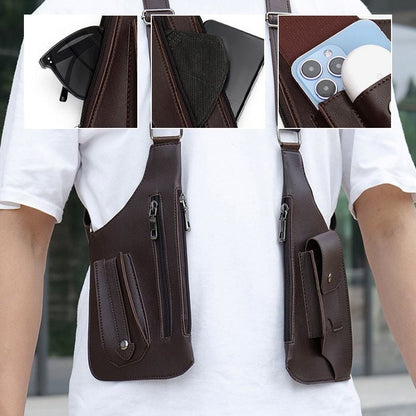 🏆 75K+ SOLD! 🎯🎒 Men & Women’s Double Shoulder Armpit Bag – Lightweight, Durable & Perfect for Travel, Hiking & City Life 🌆