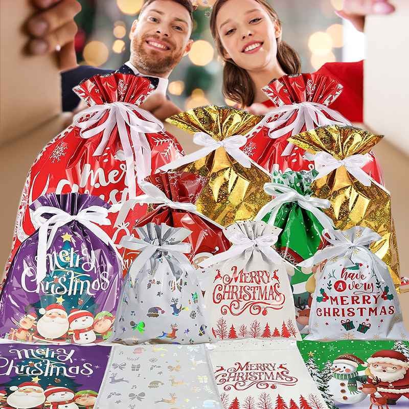 🎅🎁The World's Best Christmas Gift Bag With Drawstring