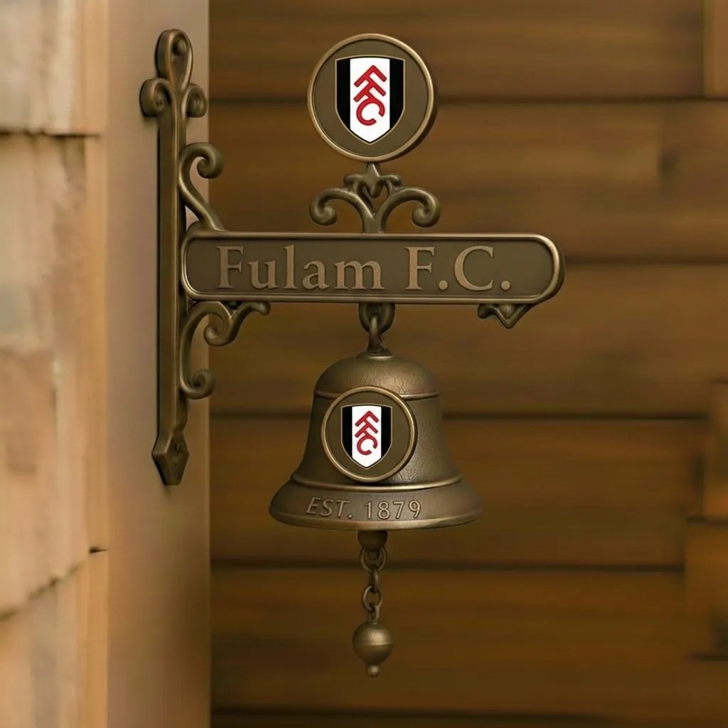 ⚽ Vintage Football Club Brass Bell
