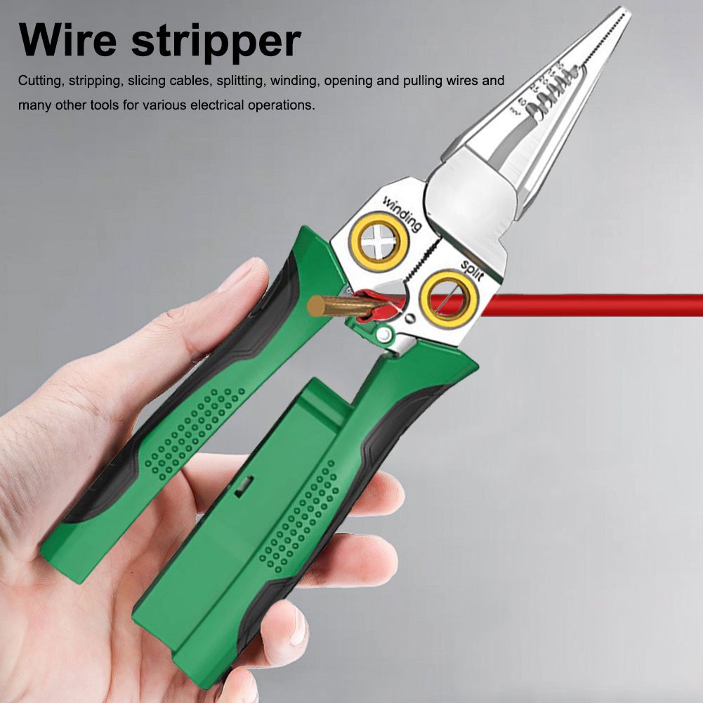 The Ultimate 8-in-1 Wire Tool ⚡ Strip, Cut & Test Like a Pro!