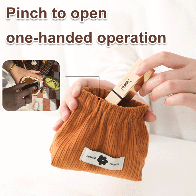 🔥2025 New Arrival🔥Corduroy Elastic Hair Tie Organizer