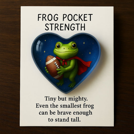 🏈🐸 Frog Pocket Strength – Tiny but Mighty!