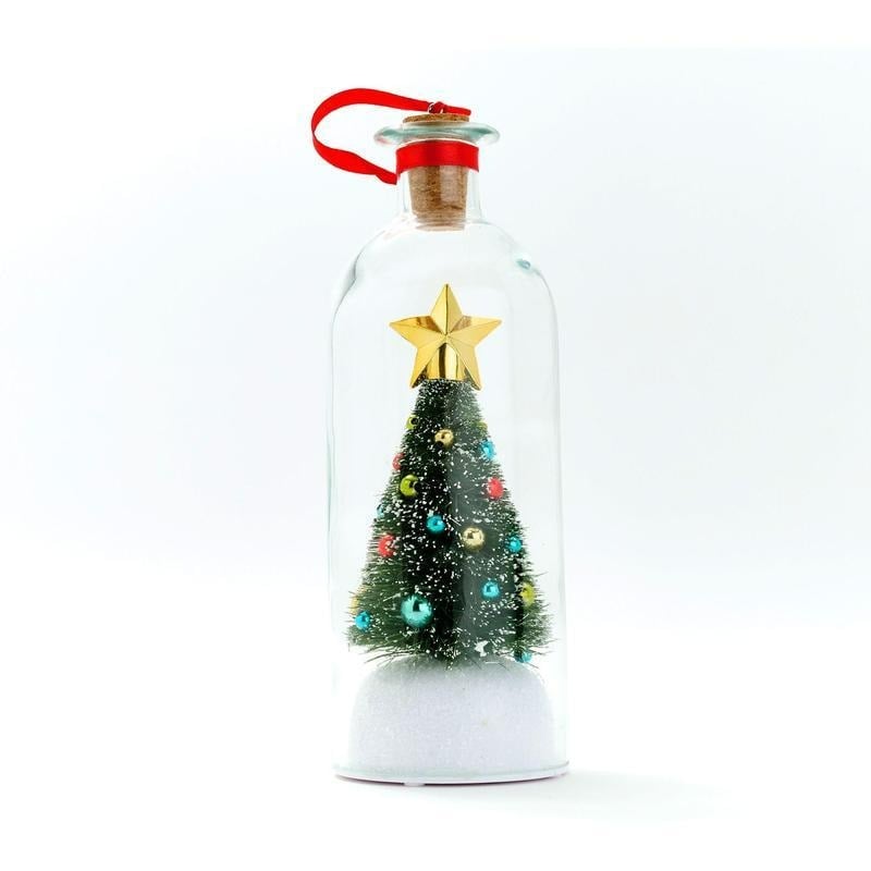 🎄✨ Recordable Christmas Tree Message in a Bottle ✨🎁