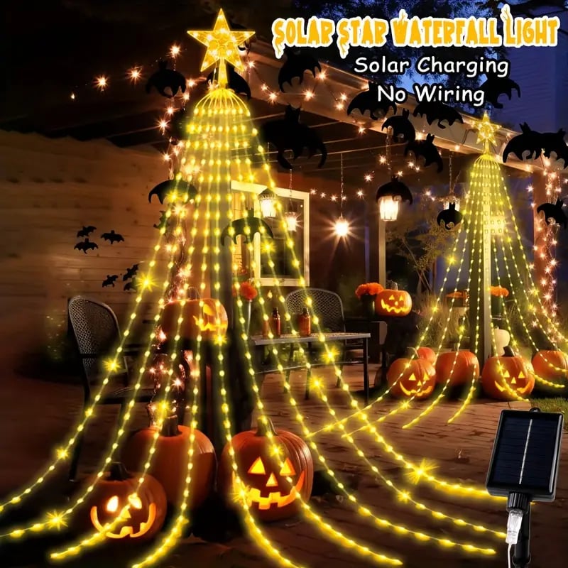 🎄✨ Light Up Christmas with the Solar Star! 🌟