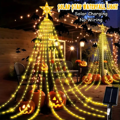 🎄✨ Light Up Christmas with the Solar Star! 🌟