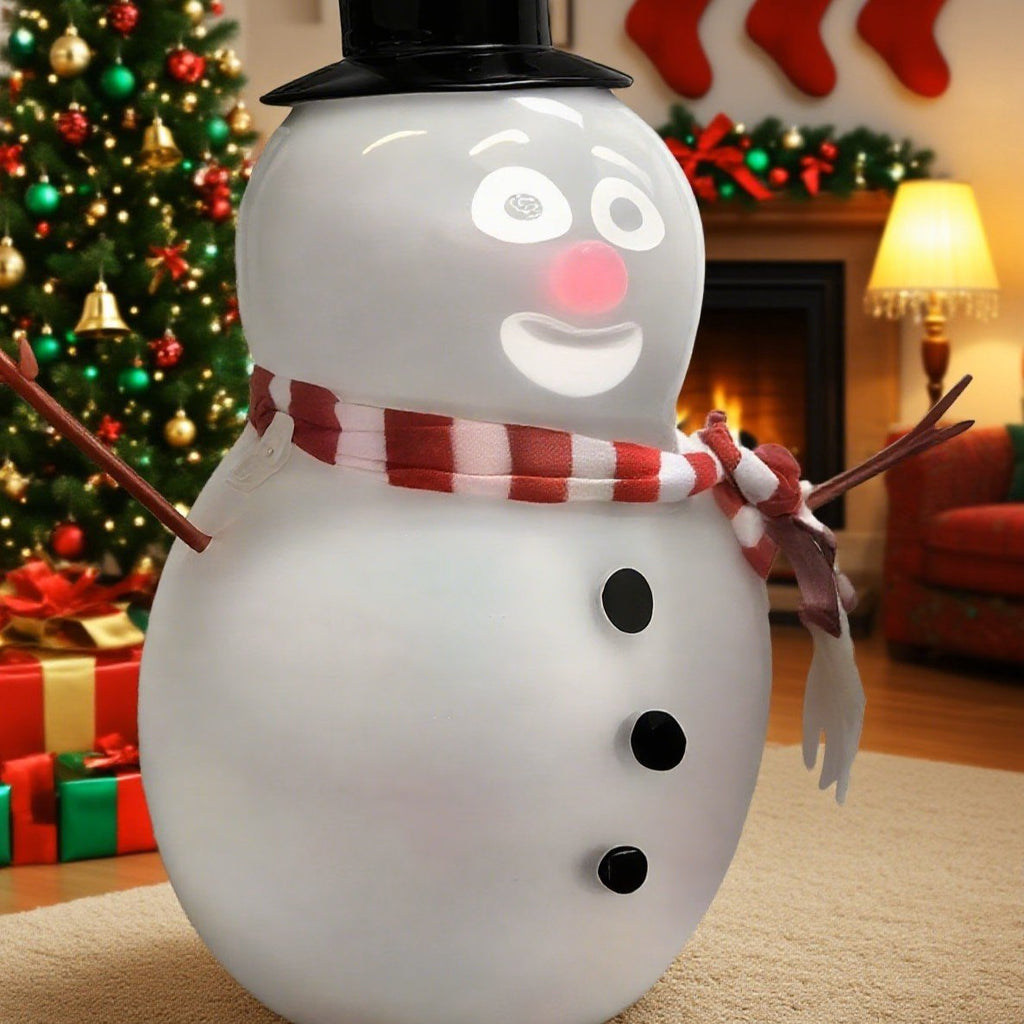 ⛄️ Talking Animated Blink Snowman with Built in Projector & Speaker Plug'n Play🎄