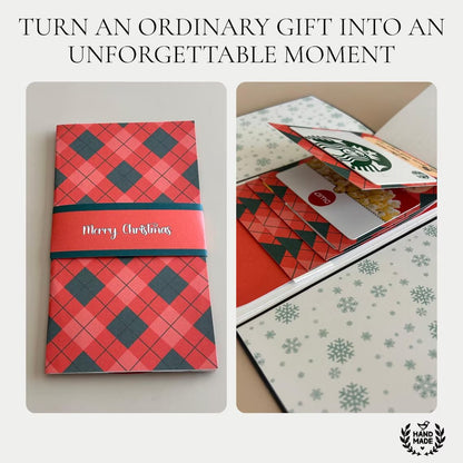 🎄 50K+ SOLD! 🎁✨ Christmas Gift Card Holder Book – Handmade Holiday Surprise, Festive Design & Heartfelt Gifting Magic 🎅