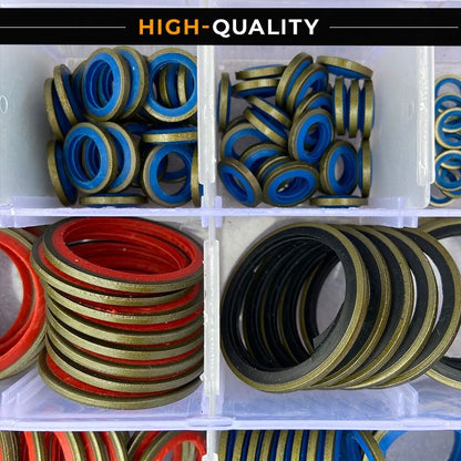 🔥2025 New Arrival🔥100pcs/ 245pcs Assorted Sealing Gasket Set