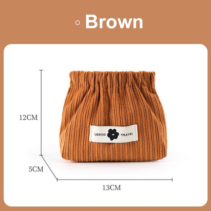 🔥2025 New Arrival🔥Corduroy Elastic Hair Tie Organizer