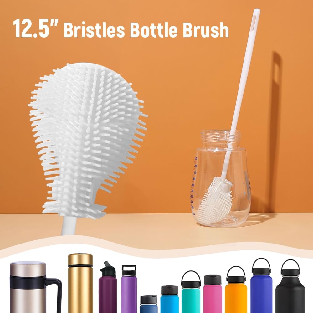 🔥360° Bottle Cleaning Brush with Long Handle
