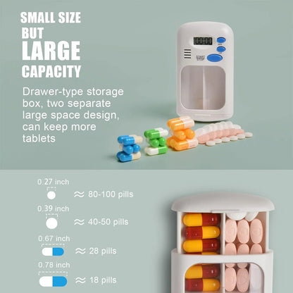 🔥2025 New Arrival🔥💊 Smart Medication Box with 0.7 Inches LCD