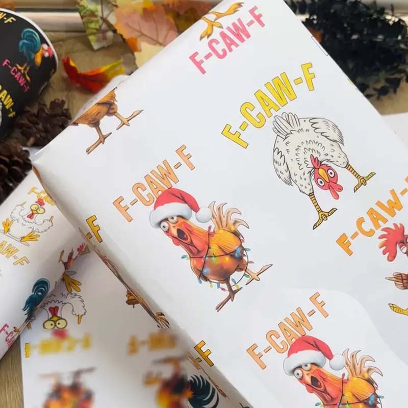 🏆 30K+ SOLD! 🎄🎉 Unique Fun Wrapping Paper – Versatile, Bold & Eco-Friendly for Any Event 🌟