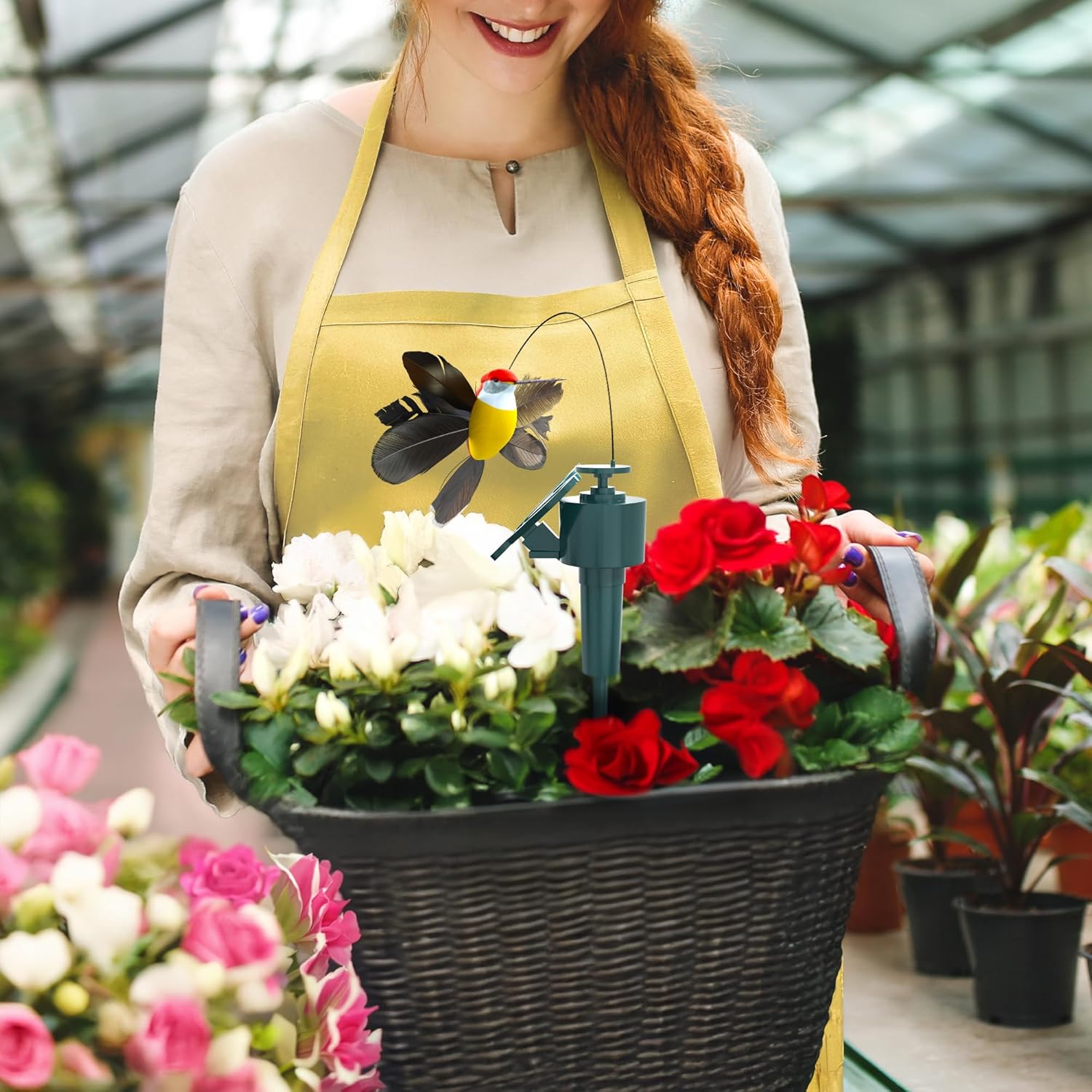 ̈ 🦋🦇 Fluttering Garden Friends Solar Stakes – Hummingbirds, Butterflies & Bats, Magical Outdoor Fun 🌿