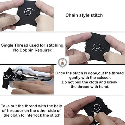 🧵 Stitch Handheld Cordless Portable Sewing Machine