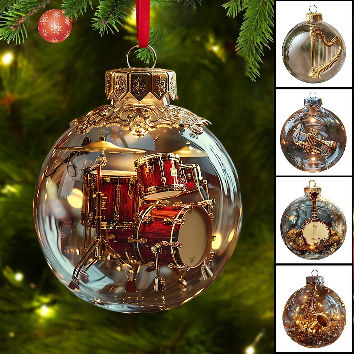 🎶 Christmas-Sale 49% Off – Musical Harmony Ornament 🎄