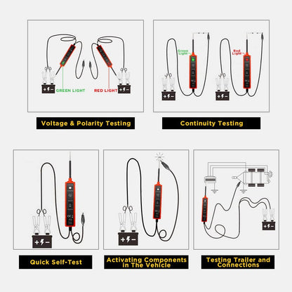 2025 New Arrival🔥-⏰6-24V DC Automotive Electrical System Tester
