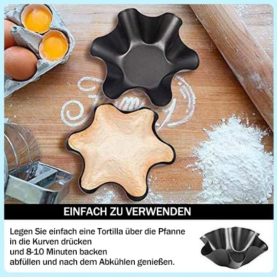 🔥2025 New Arrival🔥Petal Mold Carbon Steel Baking Mold