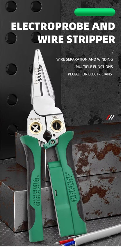 The Ultimate 8-in-1 Wire Tool ⚡ Strip, Cut & Test Like a Pro!