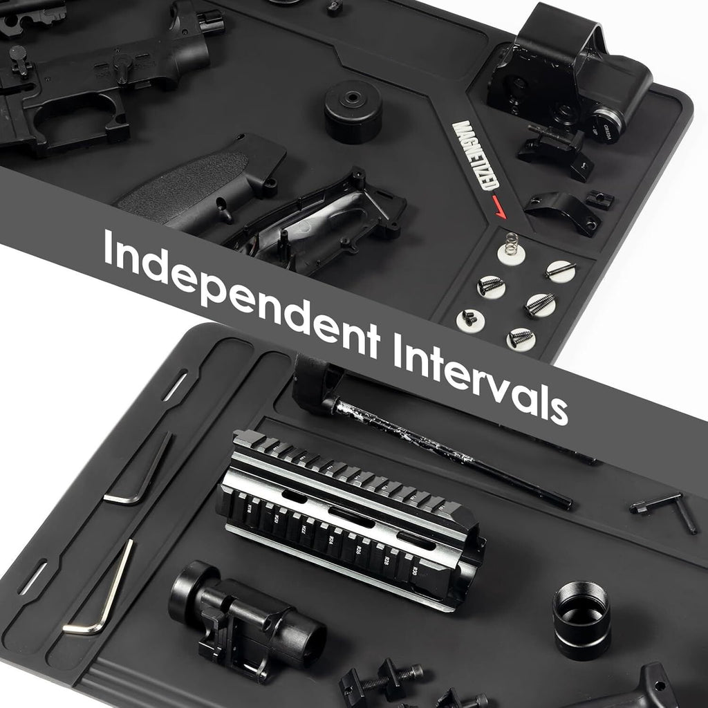 2025 New Arrival🔥-Tool cleaning pads Cleaning pads with magnetic dots, non-slip and oil resistant