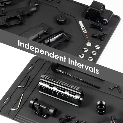 2025 New Arrival🔥-Tool cleaning pads Cleaning pads with magnetic dots, non-slip and oil resistant