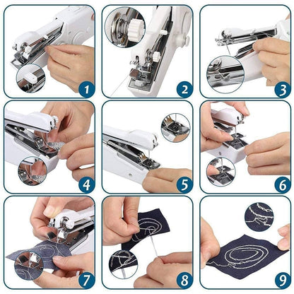 🧵 Stitch Handheld Cordless Portable Sewing Machine