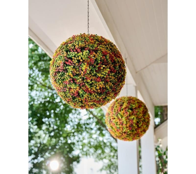 🌼 Wicker Park Oversized Artificial Floral Spheres