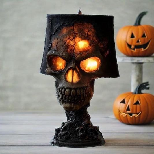 💀 Gothic Stone Skull Night Light