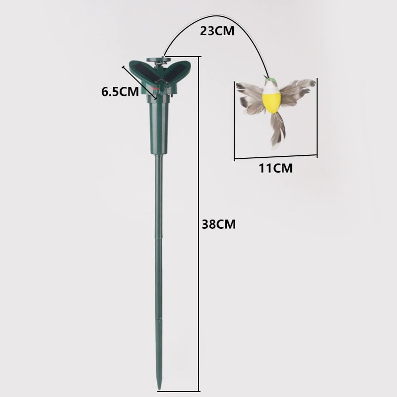 ̈ 🦋🦇 Fluttering Garden Friends Solar Stakes – Hummingbirds, Butterflies & Bats, Magical Outdoor Fun 🌿
