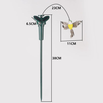 ̈ 🦋🦇 Fluttering Garden Friends Solar Stakes – Hummingbirds, Butterflies & Bats, Magical Outdoor Fun 🌿