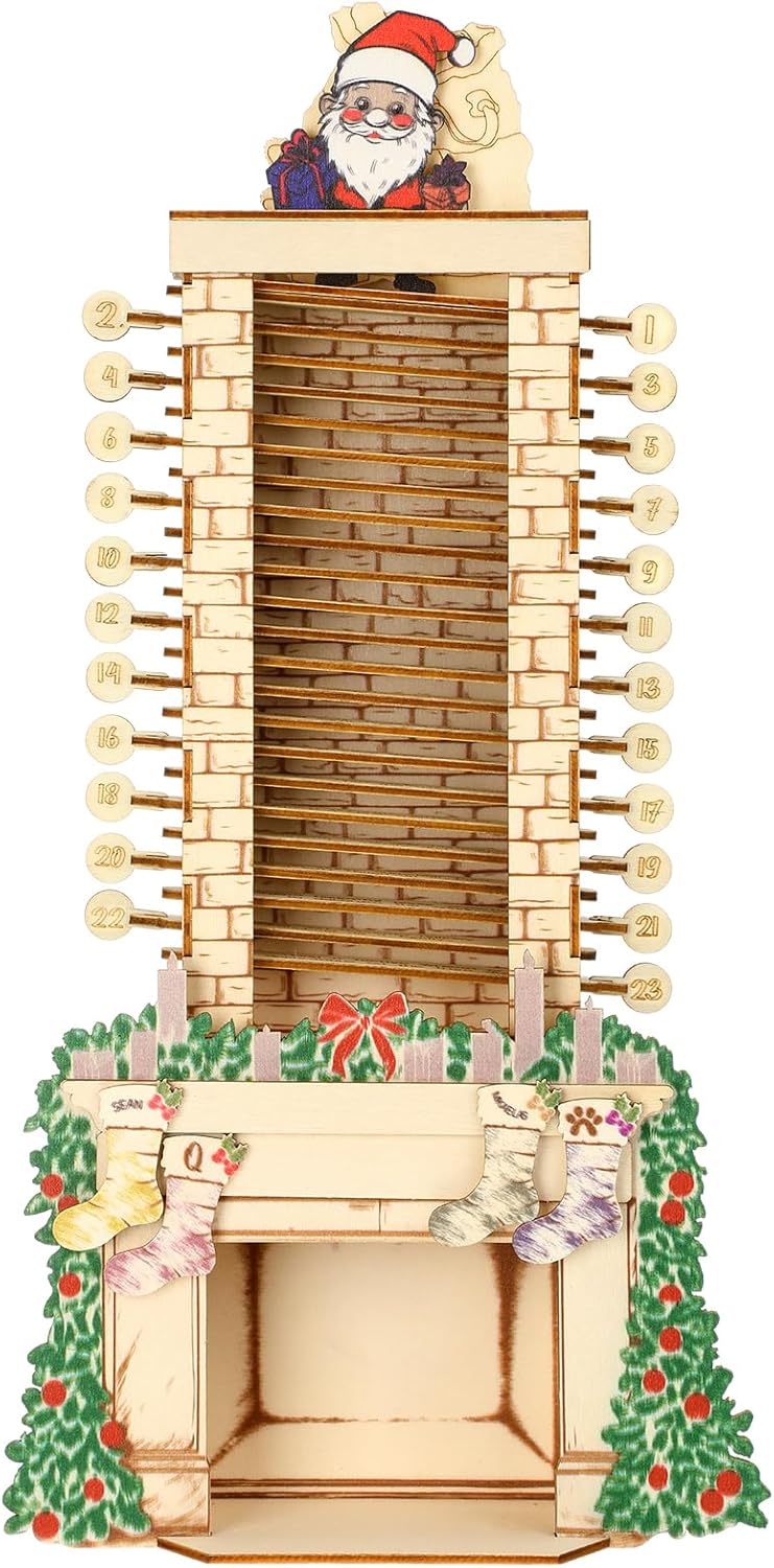 🎅Christmas Sale 49% OFF🏆 50K+ SOLD🎄2025 Santa Chimney Advent Calendar - Home Office Decoration Calendar