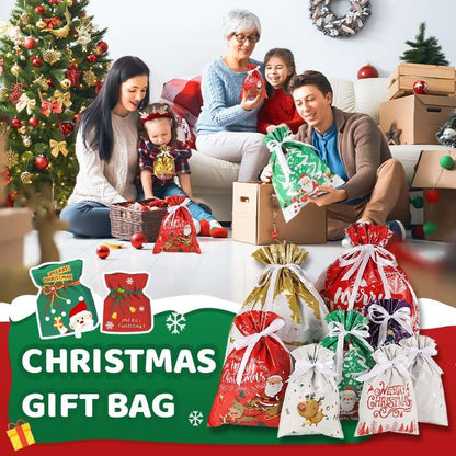🎅🎁The World's Best Christmas Gift Bag With Drawstring