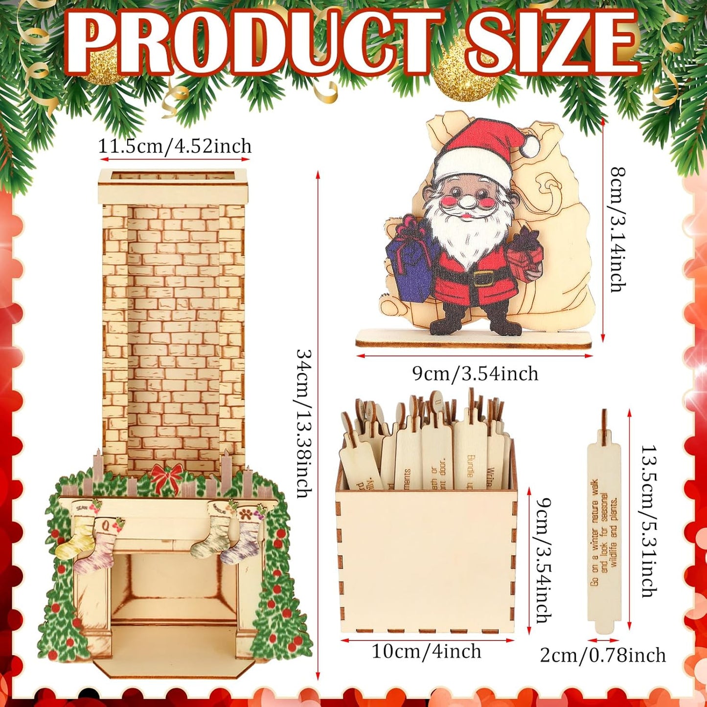 🎅Christmas Sale 49% OFF🏆 50K+ SOLD🎄2025 Santa Chimney Advent Calendar - Home Office Decoration Calendar