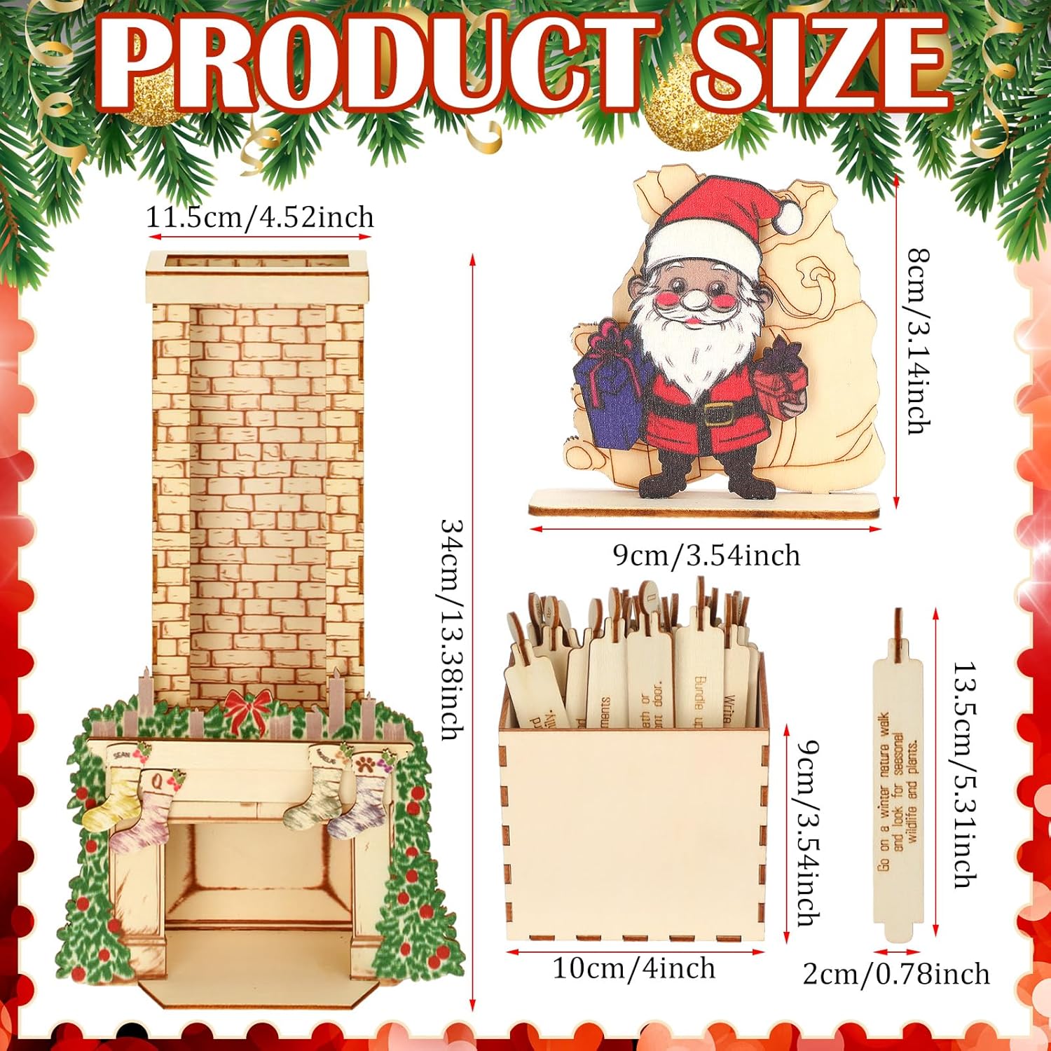 🎅Christmas Sale 49% OFF🏆 50K+ SOLD🎄2025 Santa Chimney Advent Calendar - Home Office Decoration Calendar
