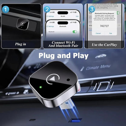 🚗 2025 Wireless CarPlay & Android Auto Adapter